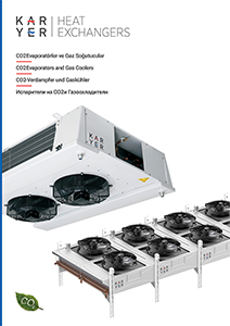 CO2-Verdampfer und Gaskühler